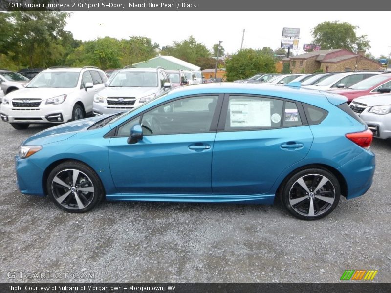  2018 Impreza 2.0i Sport 5-Door Island Blue Pearl