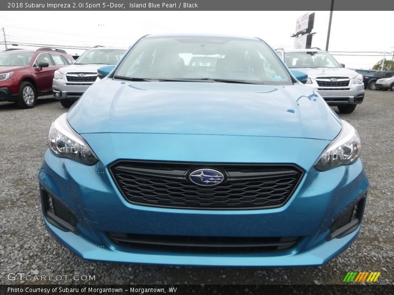 Island Blue Pearl / Black 2018 Subaru Impreza 2.0i Sport 5-Door