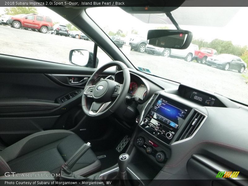 Island Blue Pearl / Black 2018 Subaru Impreza 2.0i Sport 5-Door
