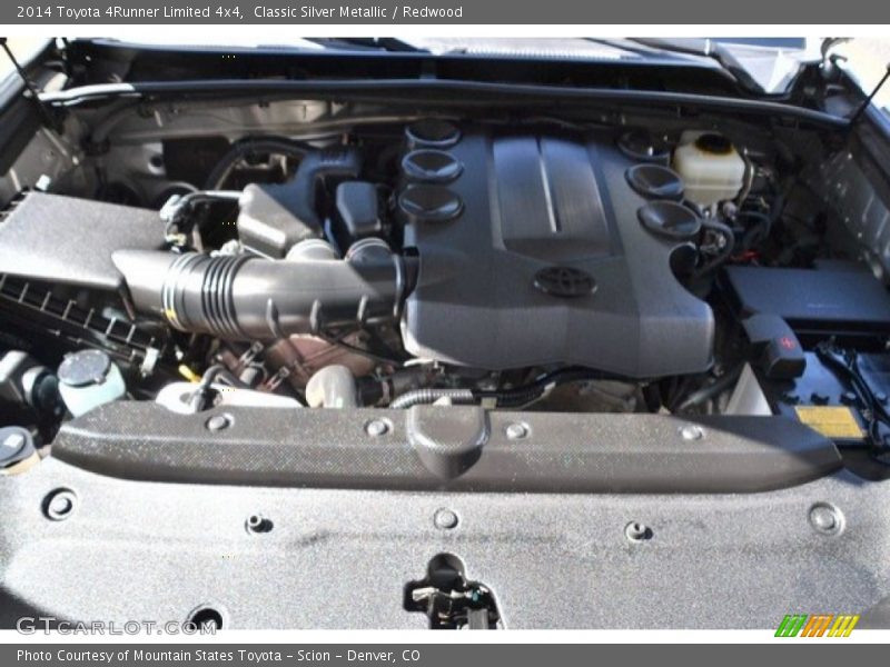 Classic Silver Metallic / Redwood 2014 Toyota 4Runner Limited 4x4