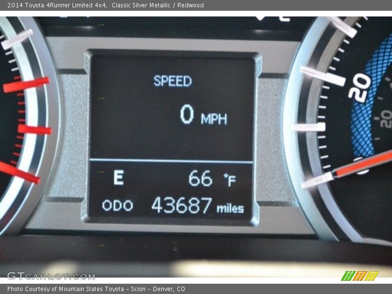 Classic Silver Metallic / Redwood 2014 Toyota 4Runner Limited 4x4