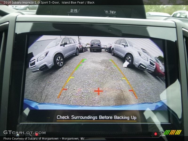 Island Blue Pearl / Black 2018 Subaru Impreza 2.0i Sport 5-Door