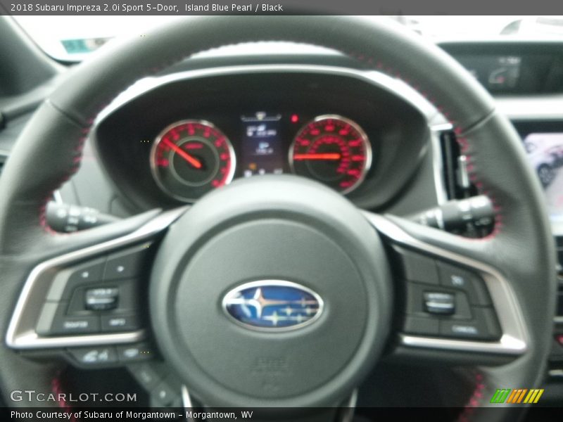 Island Blue Pearl / Black 2018 Subaru Impreza 2.0i Sport 5-Door