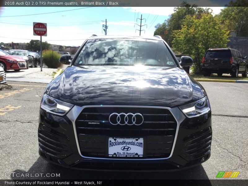 Brilliant Black / Black 2018 Audi Q3 2.0 TFSI Premium quattro