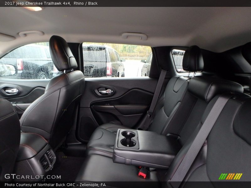 Rhino / Black 2017 Jeep Cherokee Trailhawk 4x4