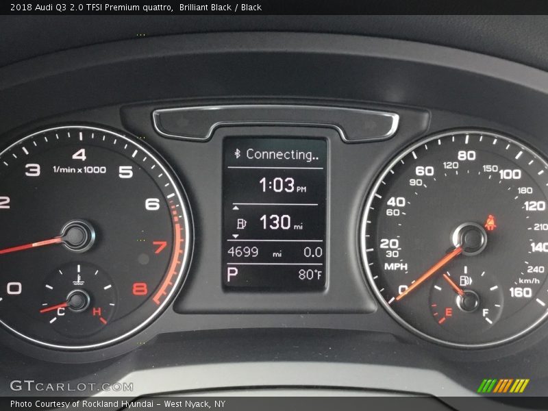  2018 Q3 2.0 TFSI Premium quattro 2.0 TFSI Premium quattro Gauges