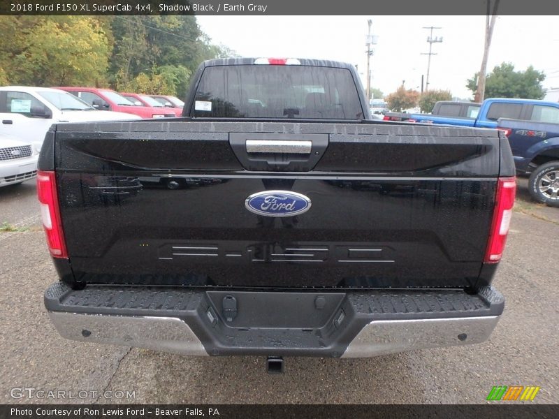Shadow Black / Earth Gray 2018 Ford F150 XL SuperCab 4x4