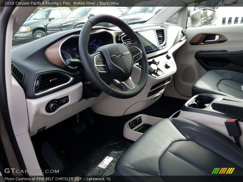  2018 Pacifica Touring L Plus Black/Alloy Interior