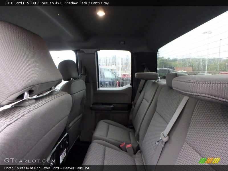 Shadow Black / Earth Gray 2018 Ford F150 XL SuperCab 4x4