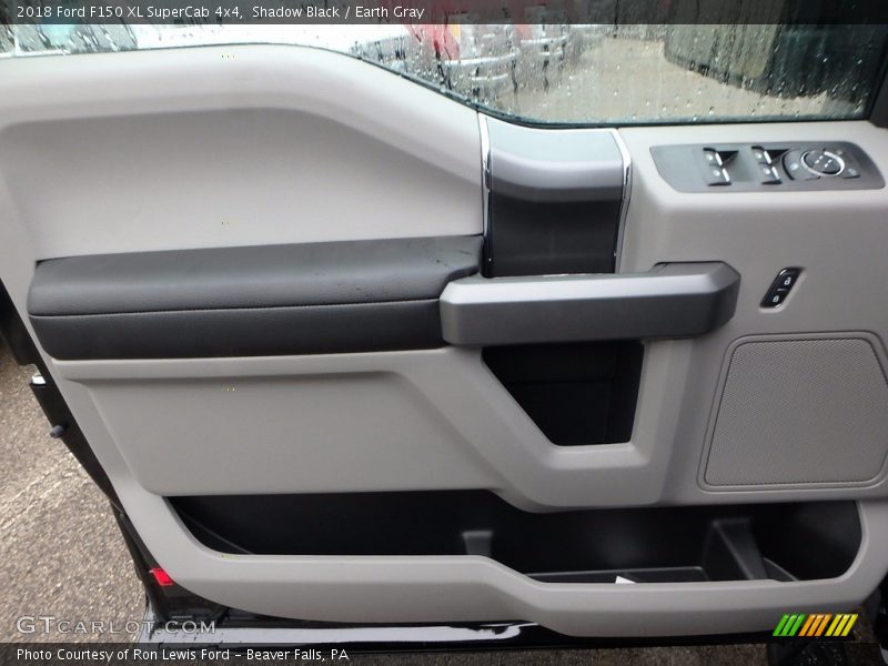 Shadow Black / Earth Gray 2018 Ford F150 XL SuperCab 4x4