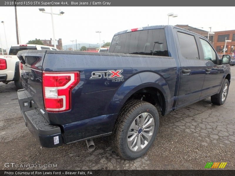 Blue Jeans / Earth Gray 2018 Ford F150 STX SuperCrew 4x4