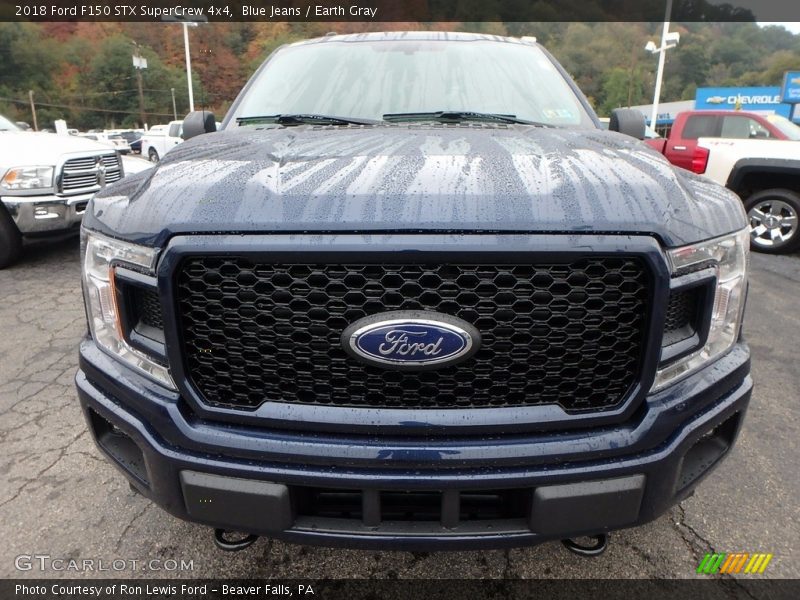 Blue Jeans / Earth Gray 2018 Ford F150 STX SuperCrew 4x4