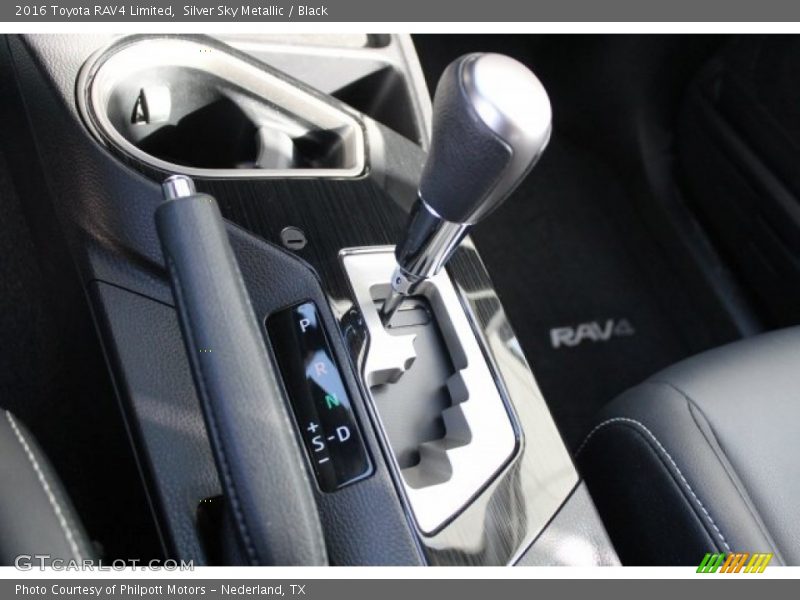 Silver Sky Metallic / Black 2016 Toyota RAV4 Limited
