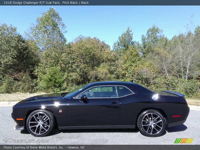  2018 Challenger R/T Scat Pack Pitch Black