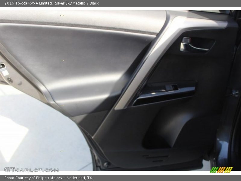 Silver Sky Metallic / Black 2016 Toyota RAV4 Limited