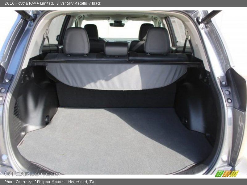 Silver Sky Metallic / Black 2016 Toyota RAV4 Limited