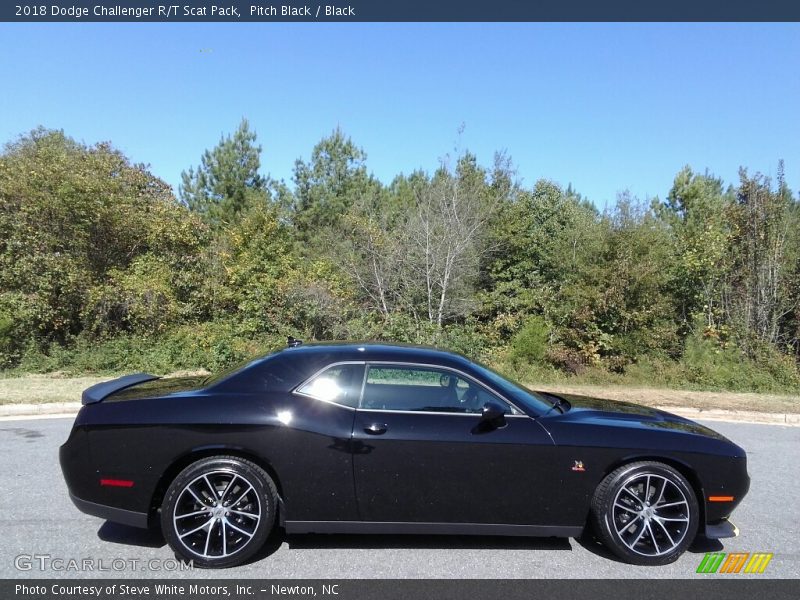 Pitch Black / Black 2018 Dodge Challenger R/T Scat Pack