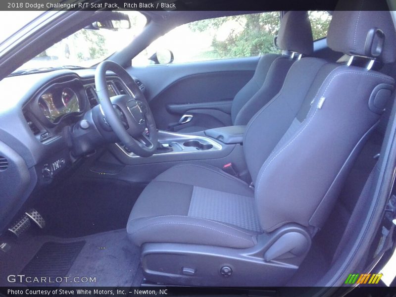 Pitch Black / Black 2018 Dodge Challenger R/T Scat Pack