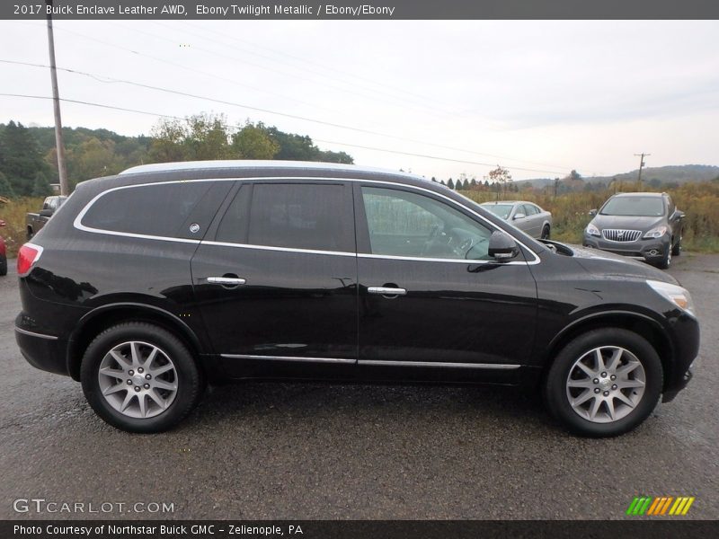 Ebony Twilight Metallic / Ebony/Ebony 2017 Buick Enclave Leather AWD