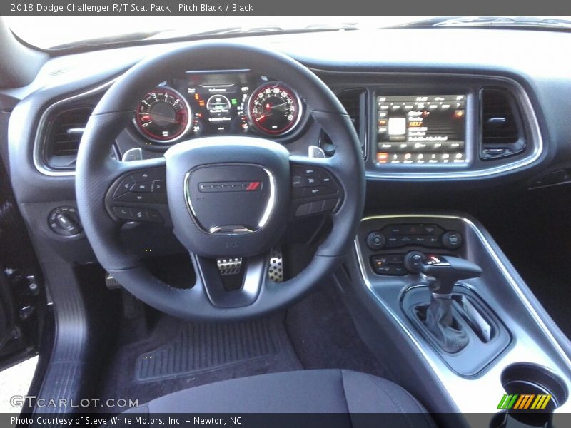 Pitch Black / Black 2018 Dodge Challenger R/T Scat Pack