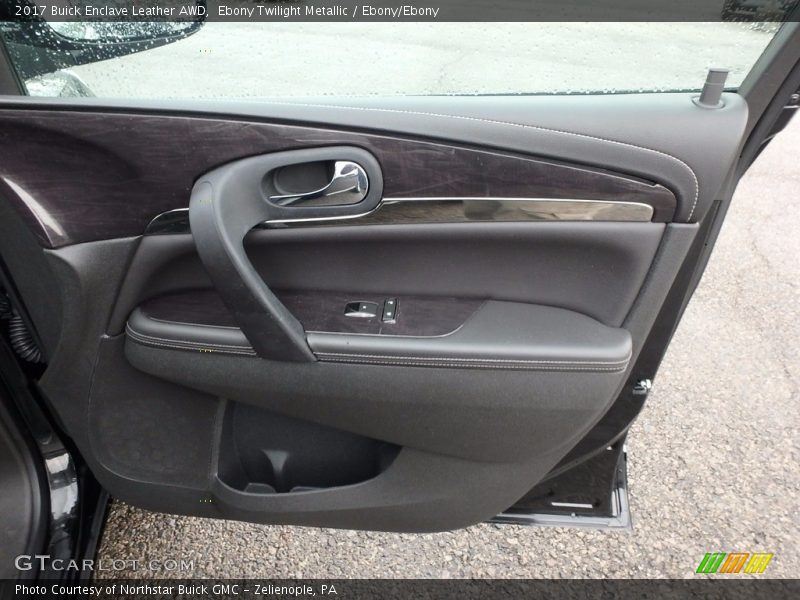Ebony Twilight Metallic / Ebony/Ebony 2017 Buick Enclave Leather AWD