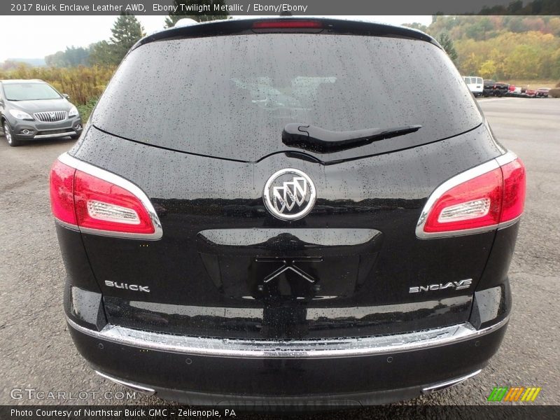 Ebony Twilight Metallic / Ebony/Ebony 2017 Buick Enclave Leather AWD