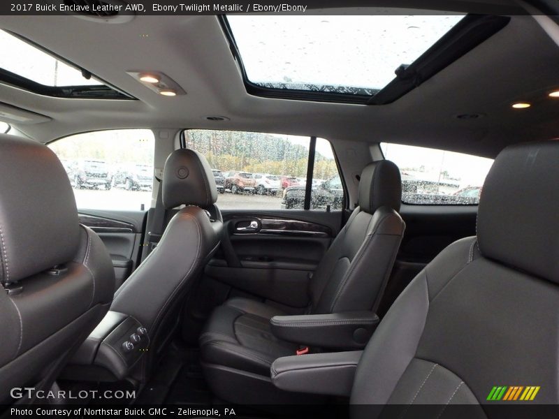 Ebony Twilight Metallic / Ebony/Ebony 2017 Buick Enclave Leather AWD