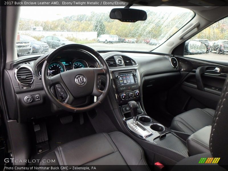 Ebony Twilight Metallic / Ebony/Ebony 2017 Buick Enclave Leather AWD