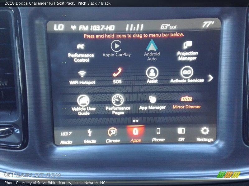 Pitch Black / Black 2018 Dodge Challenger R/T Scat Pack