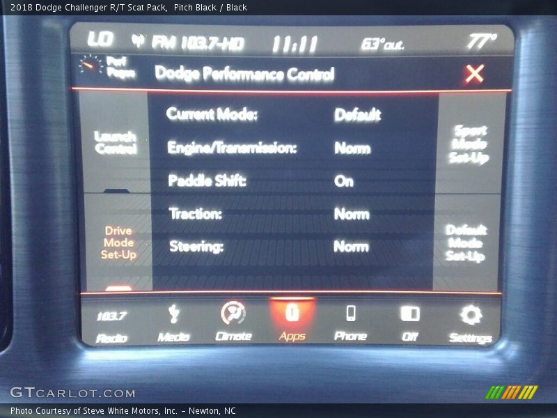 Pitch Black / Black 2018 Dodge Challenger R/T Scat Pack