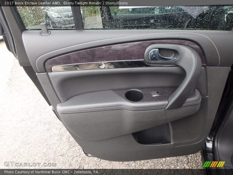 Ebony Twilight Metallic / Ebony/Ebony 2017 Buick Enclave Leather AWD