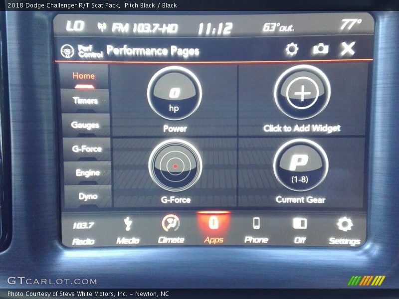 Pitch Black / Black 2018 Dodge Challenger R/T Scat Pack