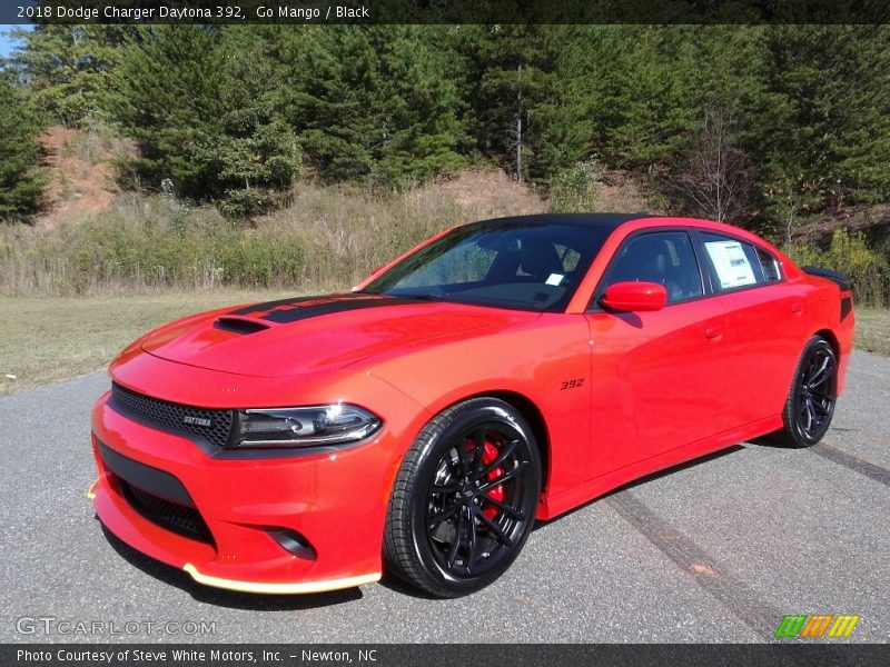 Go Mango / Black 2018 Dodge Charger Daytona 392