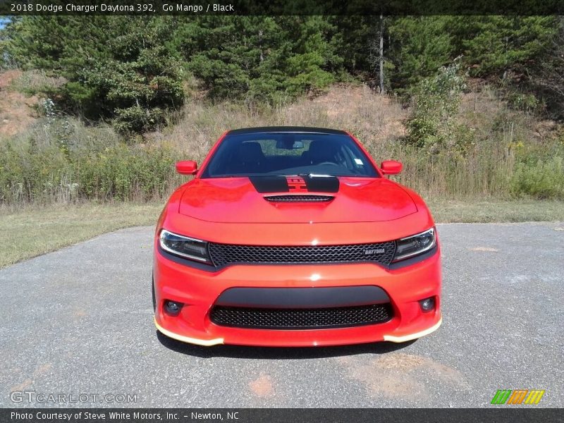Go Mango / Black 2018 Dodge Charger Daytona 392