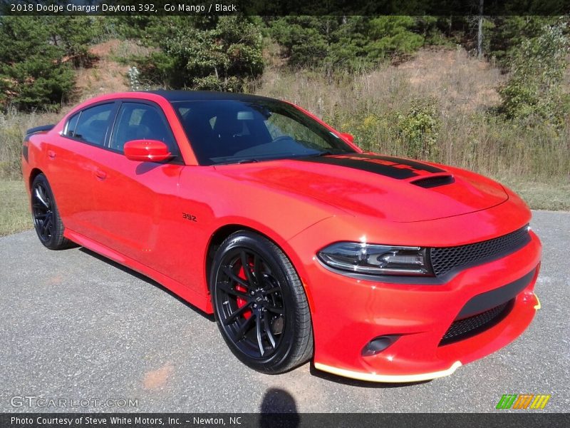 Go Mango / Black 2018 Dodge Charger Daytona 392