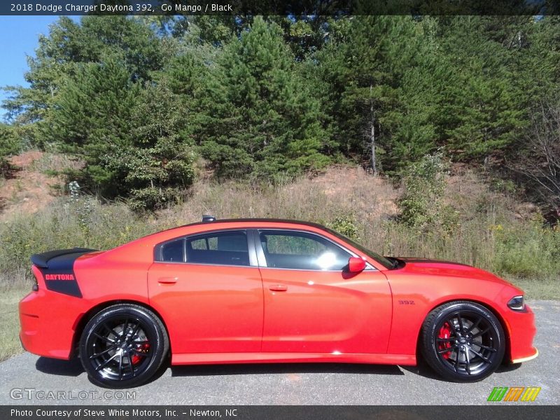 Go Mango / Black 2018 Dodge Charger Daytona 392