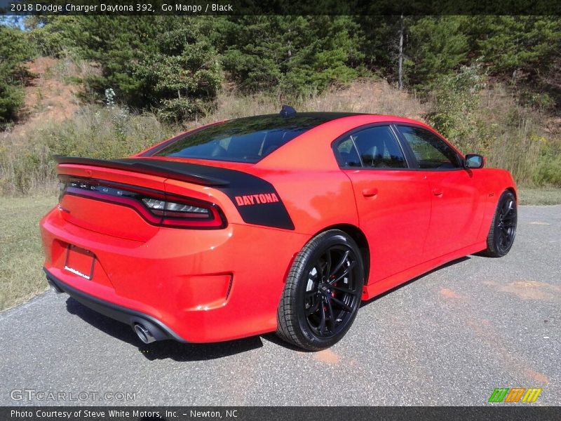 Go Mango / Black 2018 Dodge Charger Daytona 392