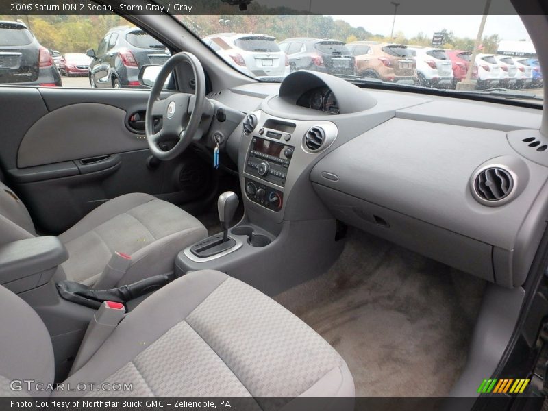 Storm Gray / Gray 2006 Saturn ION 2 Sedan