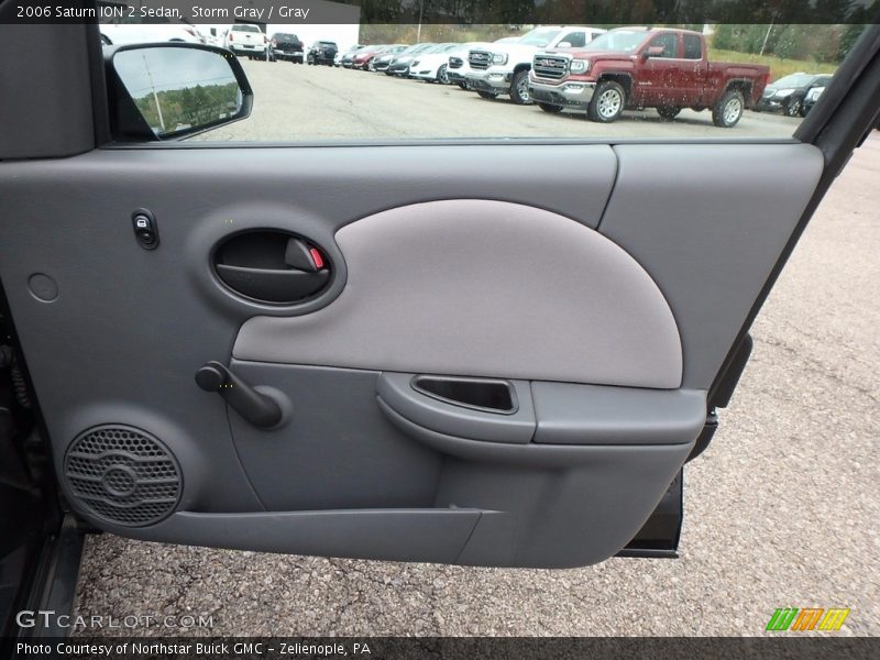 Storm Gray / Gray 2006 Saturn ION 2 Sedan