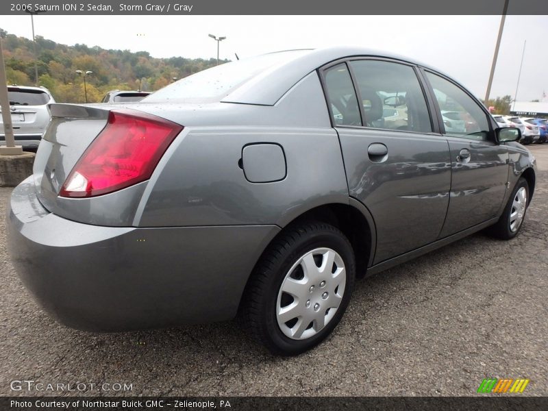 Storm Gray / Gray 2006 Saturn ION 2 Sedan