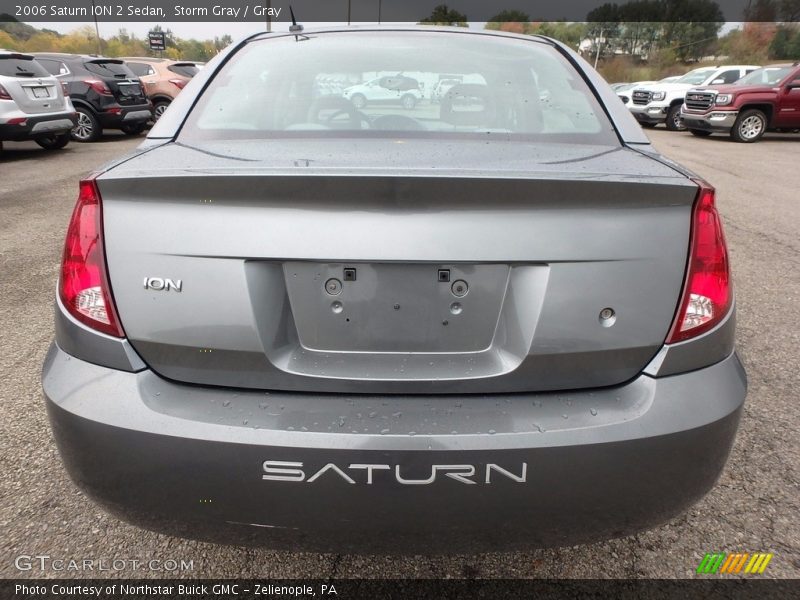 Storm Gray / Gray 2006 Saturn ION 2 Sedan