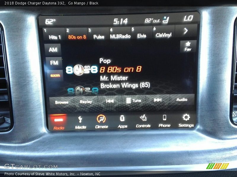 Go Mango / Black 2018 Dodge Charger Daytona 392