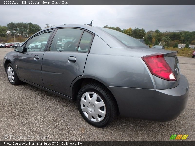 Storm Gray / Gray 2006 Saturn ION 2 Sedan