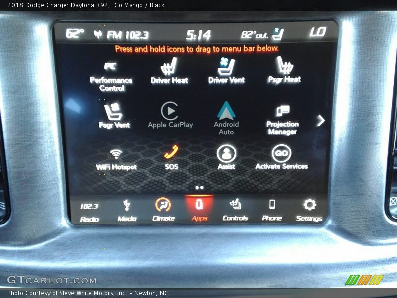 Go Mango / Black 2018 Dodge Charger Daytona 392