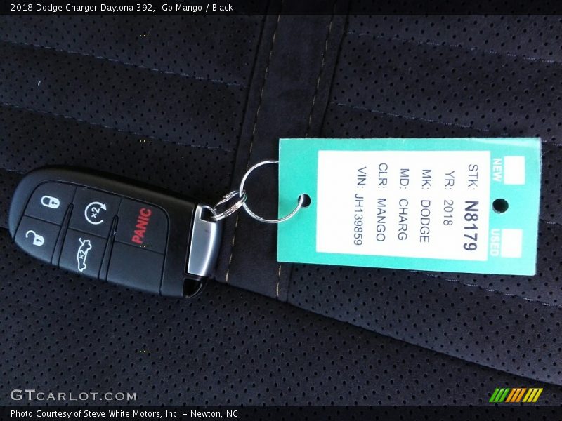 Go Mango / Black 2018 Dodge Charger Daytona 392