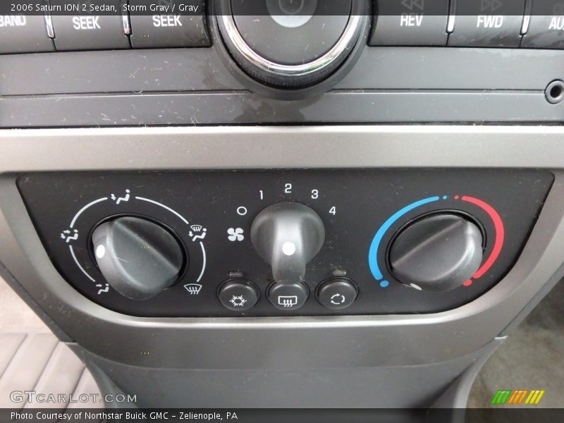 Storm Gray / Gray 2006 Saturn ION 2 Sedan