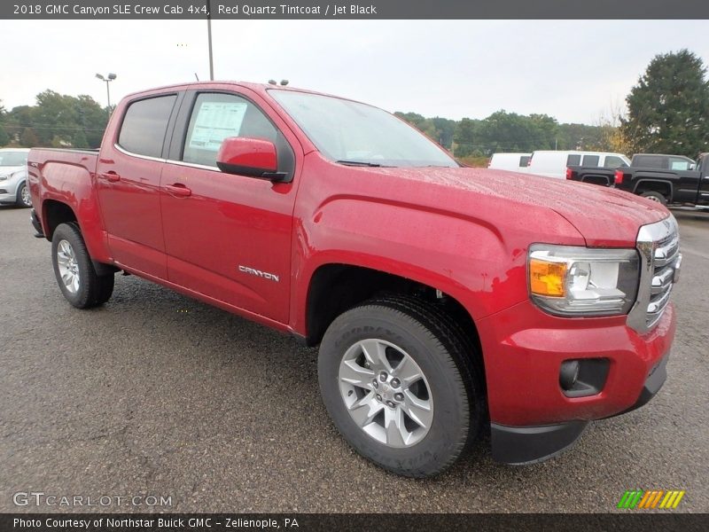  2018 Canyon SLE Crew Cab 4x4 Red Quartz Tintcoat