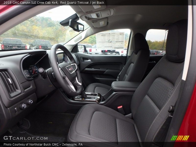 Front Seat of 2018 Canyon SLE Crew Cab 4x4