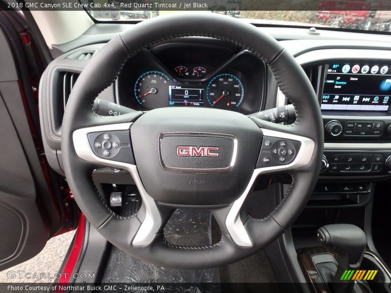  2018 Canyon SLE Crew Cab 4x4 Steering Wheel