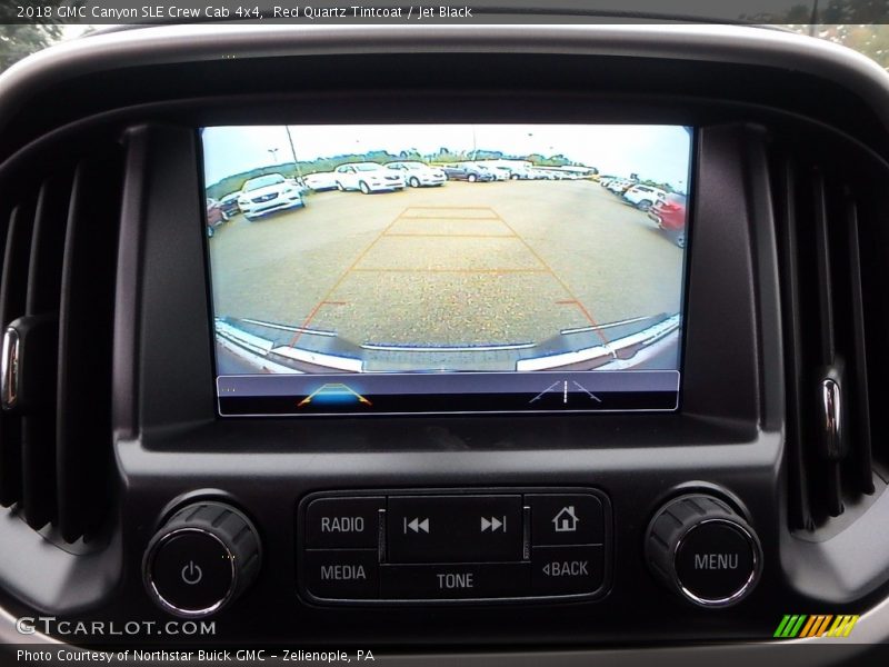 Controls of 2018 Canyon SLE Crew Cab 4x4